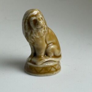 Vintage Wade England Miniature Porcelain Circus Lion Figurine